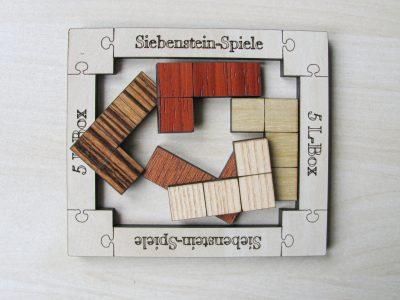 5 L-Box - Legepuzzle - Knobelspiel - derdealer.ch