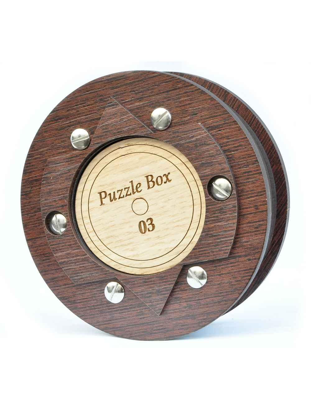 Puzzle Box 03 - Trickkiste - Knobelspiel - derdealer.ch