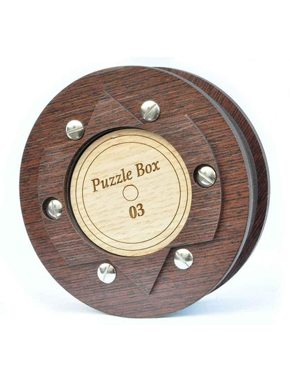 Puzzle Box 03 - Trickkiste - Knobelspiel - derdealer.ch 