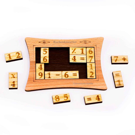 Rechenkünstler - Mathematikrätsel - Knobelspiel - derdealer.ch