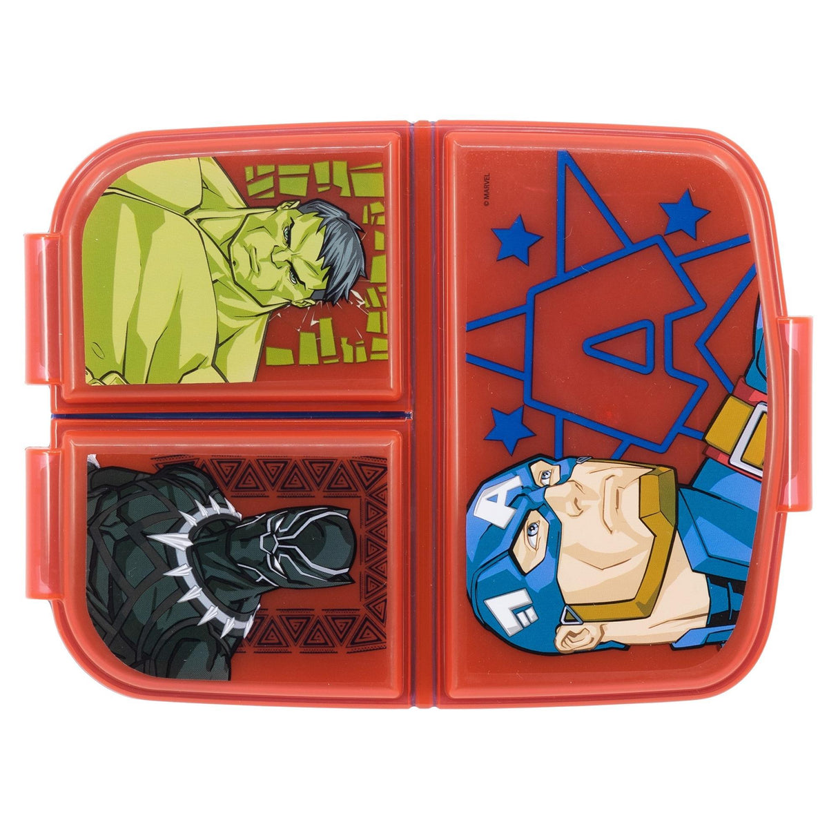 Avengers Helden - Lunchbox mit Fächern - derdealer.ch