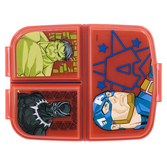 Avengers Helden - Lunchbox mit Fächern - derdealer.ch 