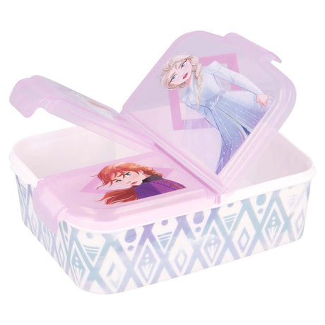 Frozen 2 Anna, Elsa und Olaf - Lunchbox mit Fächern - derdealer.ch