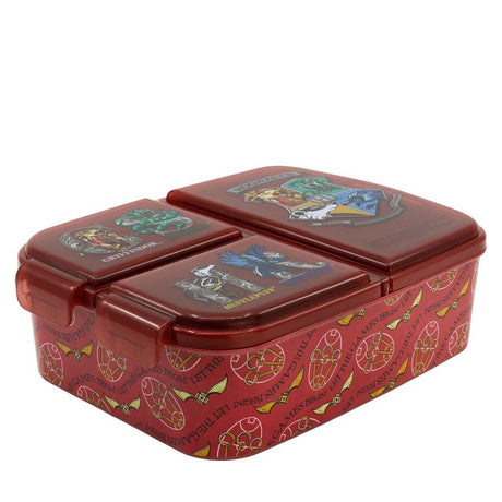 Harry Potter Hogwarts' 4 Häuser - Lunchbox mit Fächern - derdealer.ch