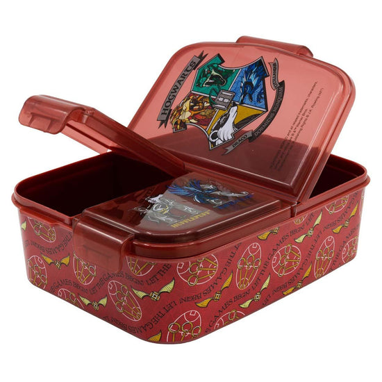 Harry Potter Hogwarts' 4 Häuser - Lunchbox mit Fächern - derdealer.ch 