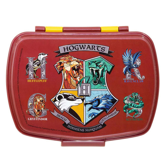 Harry Potter Hogwarts Häuserwappen - Lunchbox - derdealer.ch 