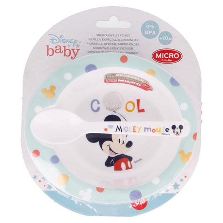 Mikrowellengeschirr 2er Set - Mickey Mouse - derdealer.ch