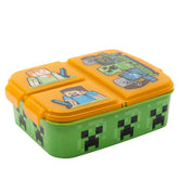 Minecraft Alex & Steve - Lunchbox mit Fächern - derdealer.ch