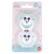 Stor - Nuggi / Lot de 2 tétines 6 mois+ - Mickey Mouse