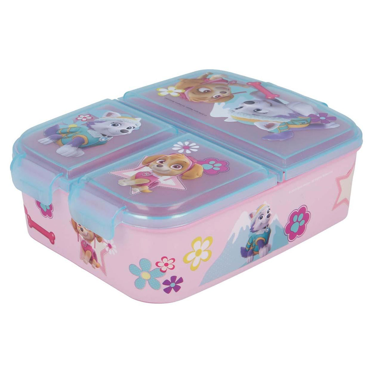 Paw Patrol Skye und Everest - Lunchbox mit Fächern - derdealer.ch