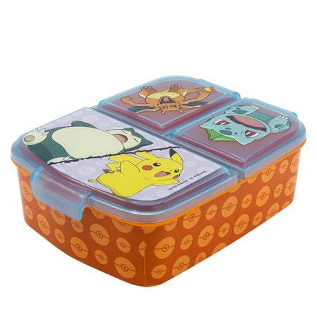 Pokémon Pikachu & Friends - Lunchbox mit Fächern - derdealer.ch