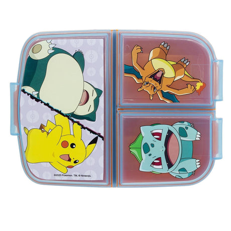 Pokémon Pikachu & Friends - Lunchbox mit Fächern - derdealer.ch