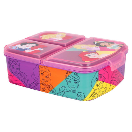 Prinzessinnen Versammlung - Lunchbox mit Fächern - derdealer.ch
