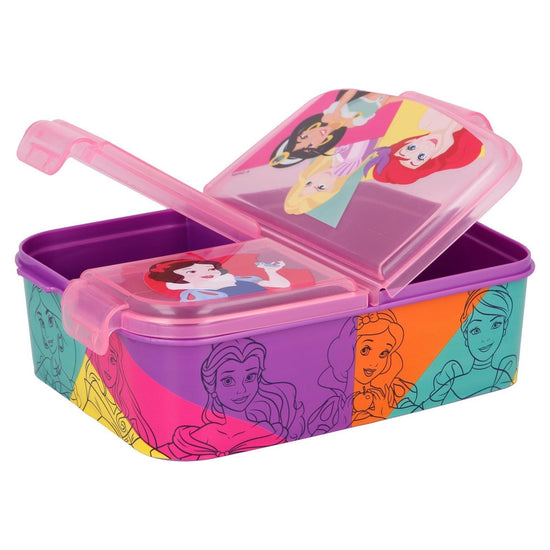 Prinzessinnen Versammlung - Lunchbox mit Fächern - derdealer.ch 