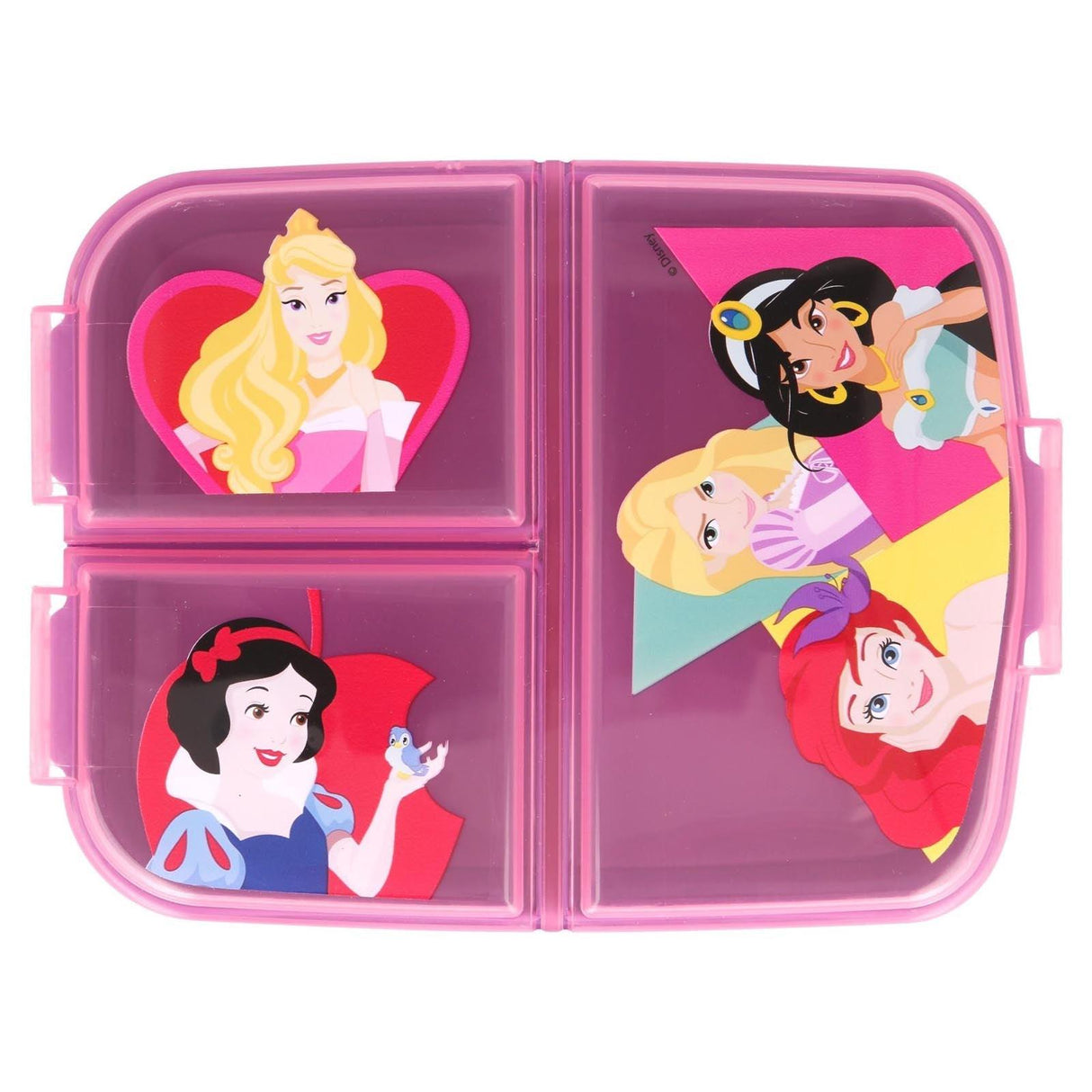 Prinzessinnen Versammlung - Lunchbox mit Fächern - derdealer.ch