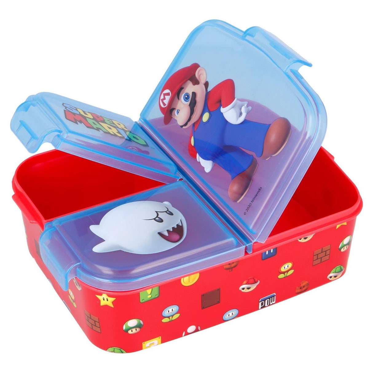 Super Mario Buu Huu - Lunchbox mit Fächern - derdealer.ch