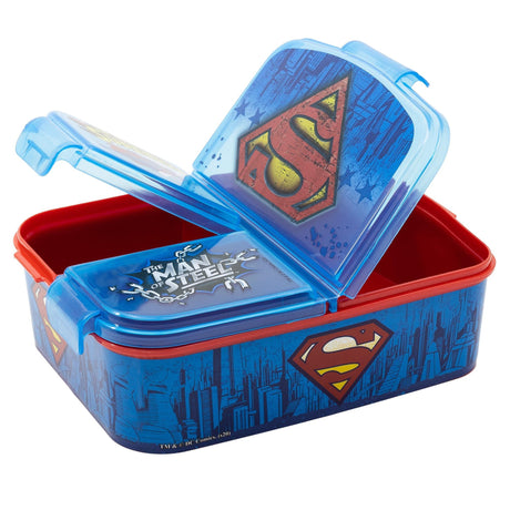 Superman Logo - Lunchbox mit Fächern - derdealer.ch