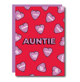 Auntie Herzen - Grusskarte - derdealer.ch