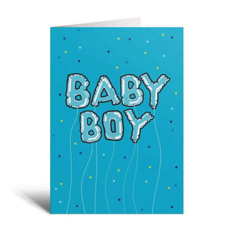Baby Boy - Grusskarte - derdealer.ch
