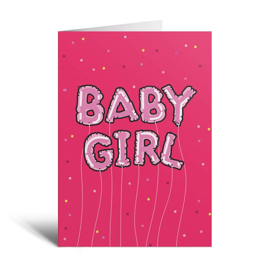 Baby Girl - Grusskarte - derdealer.ch 