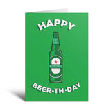 Happy Beersday - Geburtstagskarte - derdealer.ch
