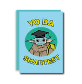 Star Wars Yo Da Smartest - Grusskarte - derdealer.ch