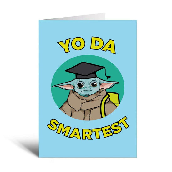Star Wars Yo Da Smartest - Grusskarte - derdealer.ch 