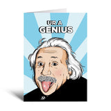 Ur A Genius - Grusskarte - derdealer.ch