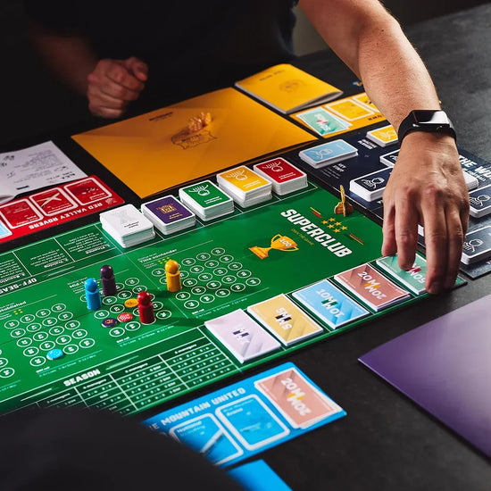 Gioco Competitivo Superclub - Il gioco da tavolo degli allenatori di calcio – Italiano