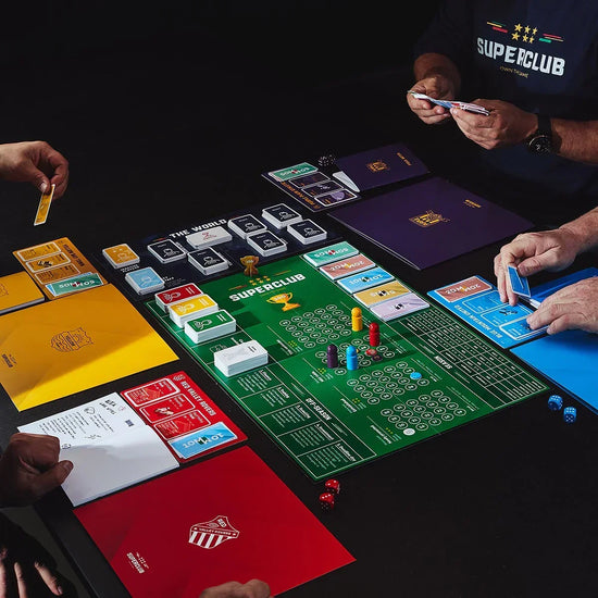 Gioco Competitivo Superclub - Il gioco da tavolo degli allenatori di calcio – Italiano