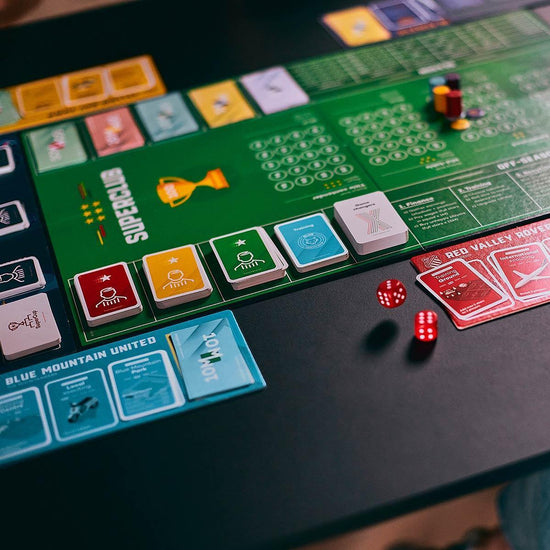 Gioco Competitivo Superclub - Il gioco da tavolo degli allenatori di calcio – Italiano