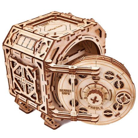 Mechanischer Safe - Geschenkbox - 3D Holzbausatz - derdealer.ch