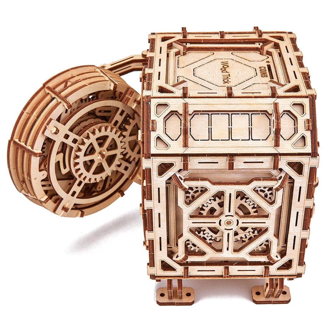 Mechanischer Safe - Geschenkbox - 3D Holzbausatz - derdealer.ch