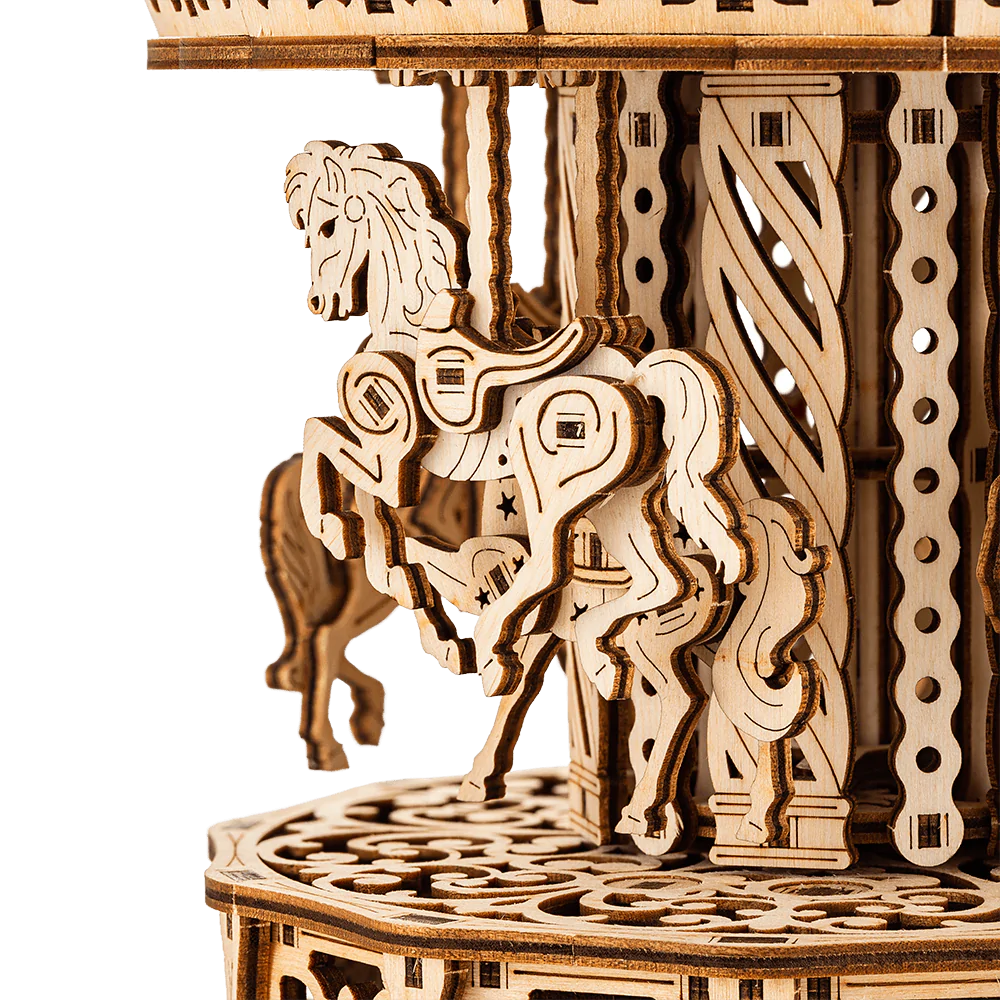 Pariser Karussell - 3D Holzbausatz - derdealer.ch