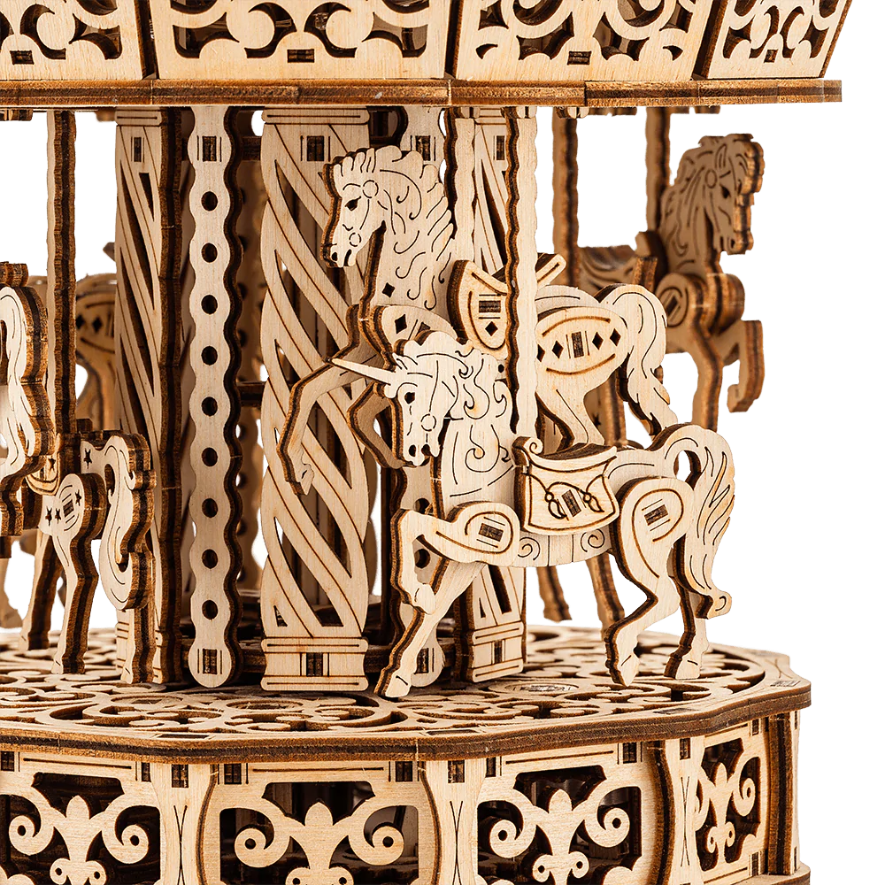 Pariser Karussell - 3D Holzbausatz - derdealer.ch