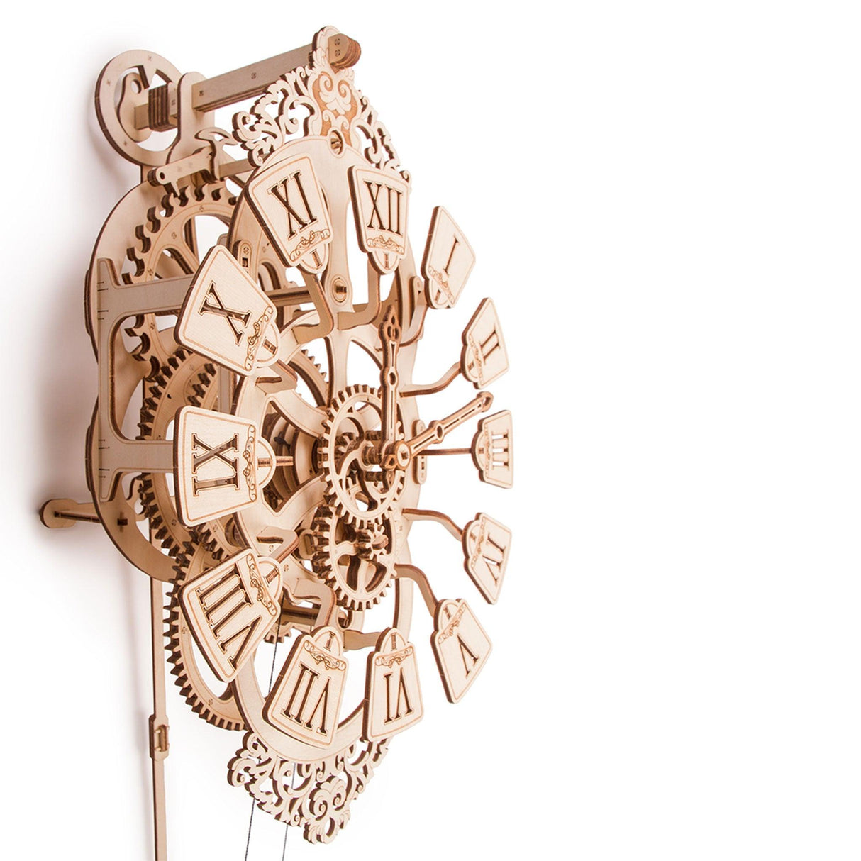 Pendulum Uhr - Wanduhr - 3D Holzbausatz - derdealer.ch