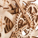 Wood Trick - Horloge pendule - horloge murale - kit en bois 3D