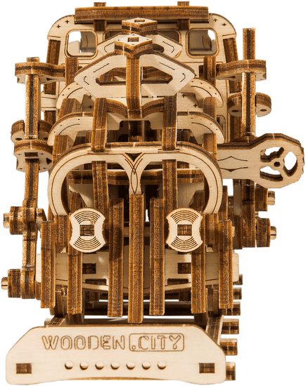 Dream Express - Zug + Schiene - 3D Holzbausatz - derdealer.ch 