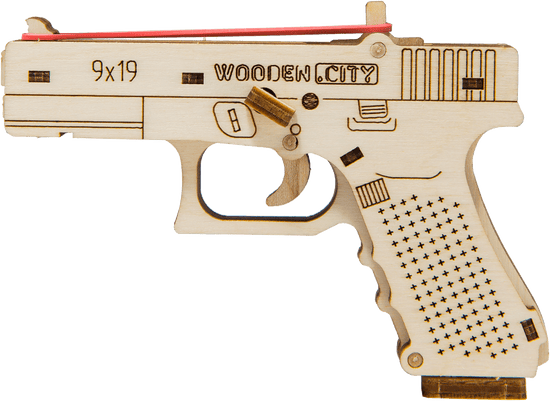 Guardian GLK-19 - Pistole - Holzbausatz - derdealer.ch 