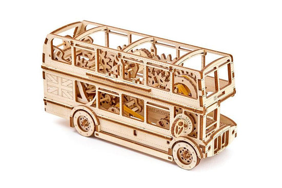 London Bus - 3D Holzbausatz - derdealer.ch 