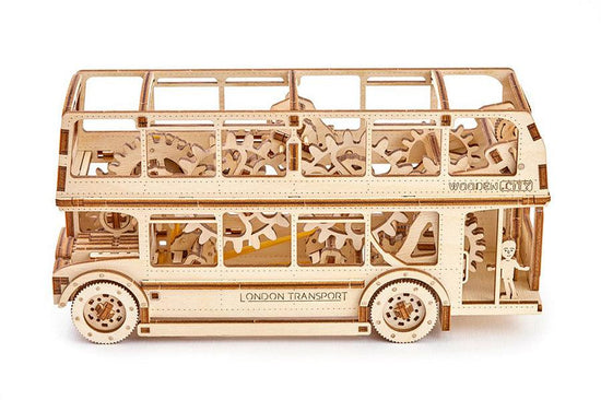 London Bus - 3D Holzbausatz - derdealer.ch 