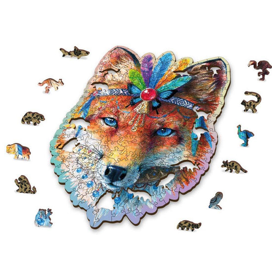 Holzpuzzle WoodenCity Mystic Fox 