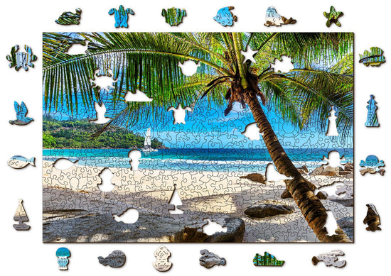 Paradise Island Beach L (505 Teile) - Holzpuzzle - derdealer.ch 