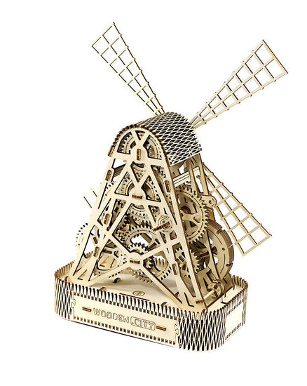 Windmühle - Mill - 3D Holzbausatz - derdealer.ch 