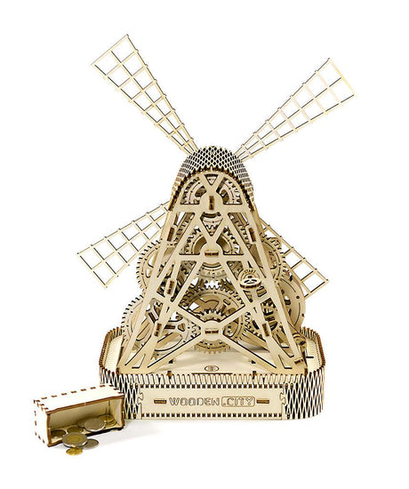 Windmühle - Mill - 3D Holzbausatz - derdealer.ch 