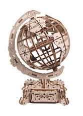 World Globe - Globus - 3D Holzbausatz - derdealer.ch