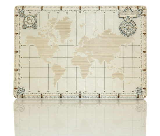 World Map Dots - Dekoration - Holz - derdealer.ch 