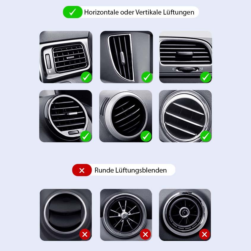 flexibler Smartphone- / Handyhalter fürs Auto
